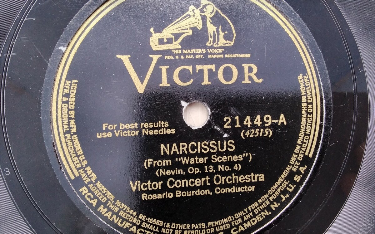 Victor Concert Orchestra 78rpm Single 10-inch Victor Records