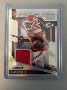 2024 Panini Prizm - Premier Jerseys Xavier Worthy #PJ-XWY (MEM, RC)