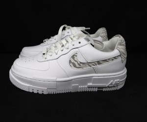 Sz 5.5 Nike Women's Air Force 1 Pixel SE Zebra Release Shoes DH9632-100 |  eBay