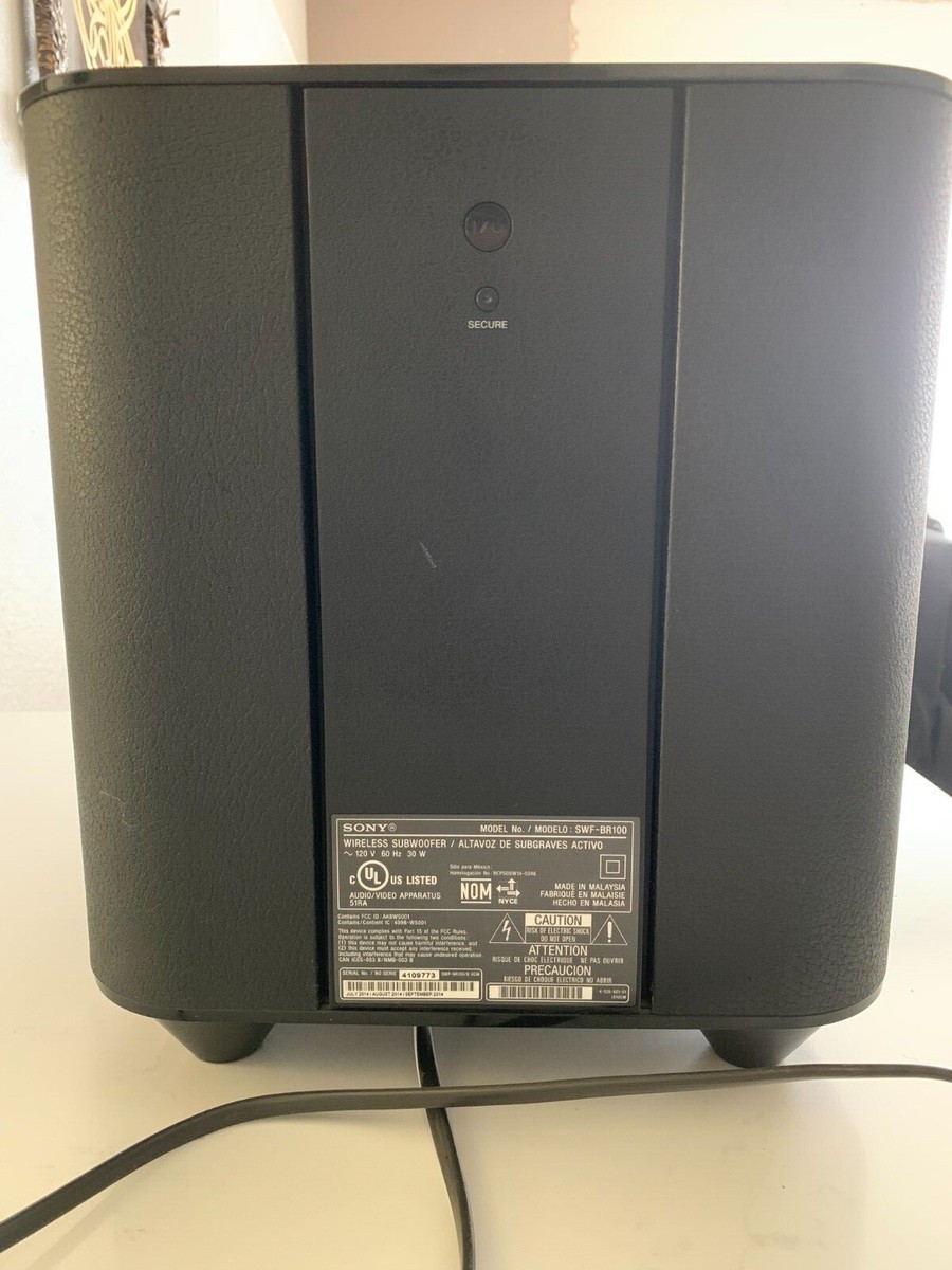 SONY ワイヤレスサブウーファー SWF-BR100 SONY ウーハー SWF-BR100