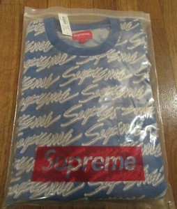 supreme signature script logo
