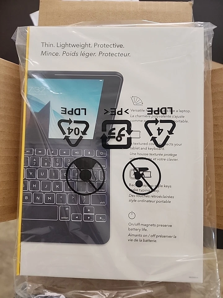 Zagg - bluetooth keyboard Protective Case for Apple iPad Mini 5th gen - Image 2 of 2