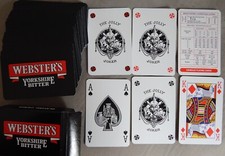 WEBSTERS YORKSHIRE BITTER PLAYING CARD SET with THREE JOKERS