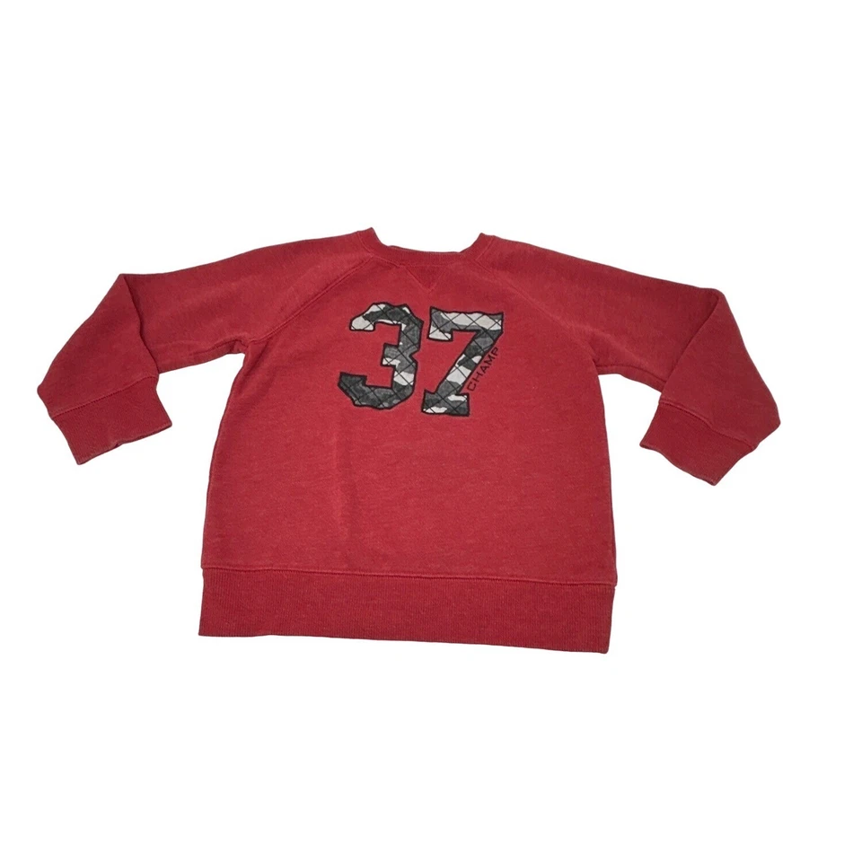 Boy's Sweatshirts - Brown, White, Black, & Red - 3 Hooded -- 1 No Hood - Size 5 - Image 2 of 4