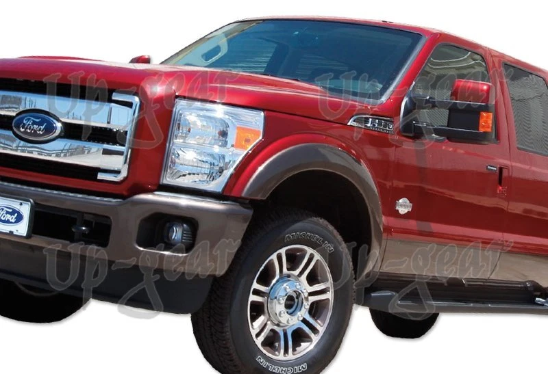 Faros reflectores ámbar cromados para Ford F250 F350 F450 Super Duty 2011-2016 Foto 3 de 3