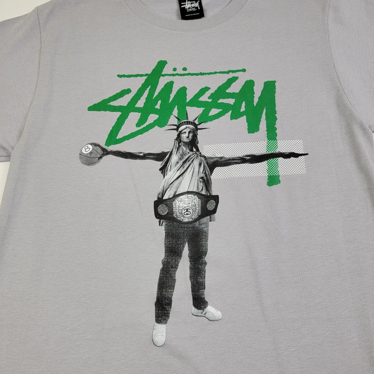 statue tee stussy