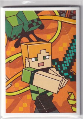 Panini Minecraft Treasure Sticker 2021 Nr. 177 Art out of the Cube Alex