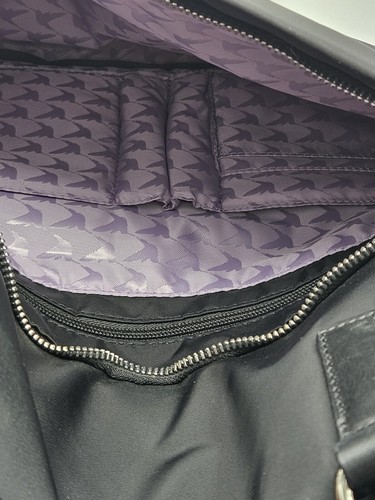 Lo & Sons OG Black Lavender Computer Laptop Tote Travel Bag Carry On No Strap - Bild 20 von 24