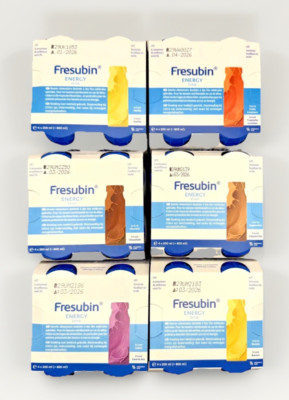 Fresubin Energy Drink Mischkarton 24x200ml, 6-Sorten, Neuware, **Sonderangebot**