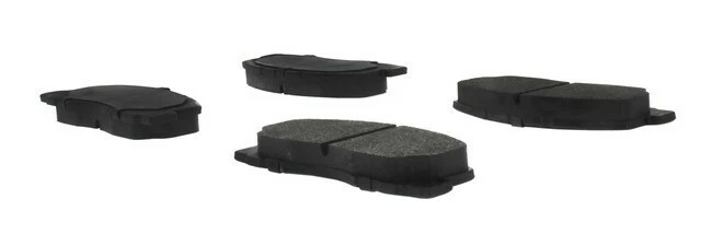 JUEGO PASTILLAS FRENO DELANTERAS SEMIMETÁLICAS IZQUIERDA Y DERECHA PARA MITSUBISHI CORDIA 1983-1988 Foto 2 de 4