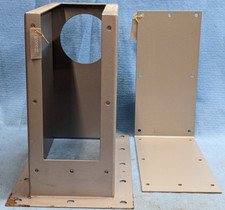 STEEL 2 PIECE OPEN ENCLOSURE 1/2" MOUNT HOLE 3/16" MOUNT HOLE : ENC00055