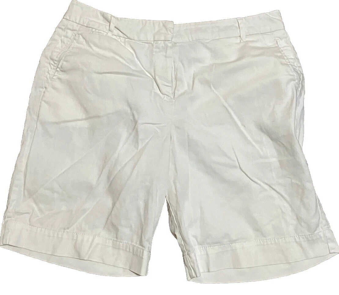 Tamaño Regular Blanco Pantalones cortos para mujer Larry Levine