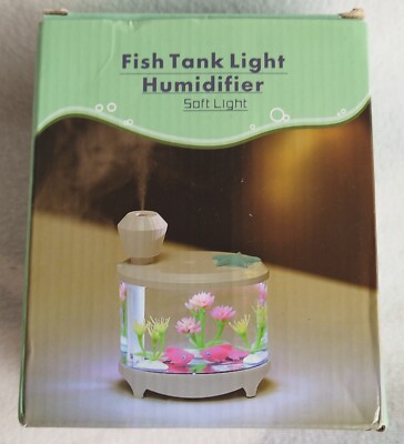 Humidificador Purificador De Aire, Niebla, Difusor De Aromas,Luz Nocturna. Nuevo