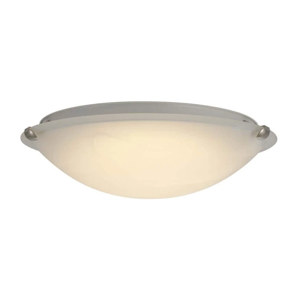 Chalene 15" 1-Luz Clip de Peltre LED Montaje Al Ras Panel de Luz y Herrajes-Para PIEZAS Foto 2 de 4