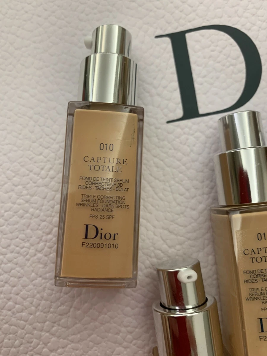 dior triple correcting serum foundation