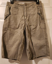 Authentic Gap Brand Boy's Cargo Utility Style Shorts 14 Reg Adjustable Waist