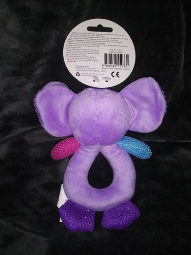 *NEW* Pawise Vivid Life 8' Hollow Elephant 🐘 Crinkly/Squeaky Toy For Dogs - Picture 2 of 3