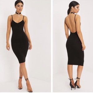 strappy low back dress