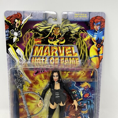 New MARVEL HALL OF FAME 1996 Toy Biz SHE-FORCE BLACK QUEEN Action