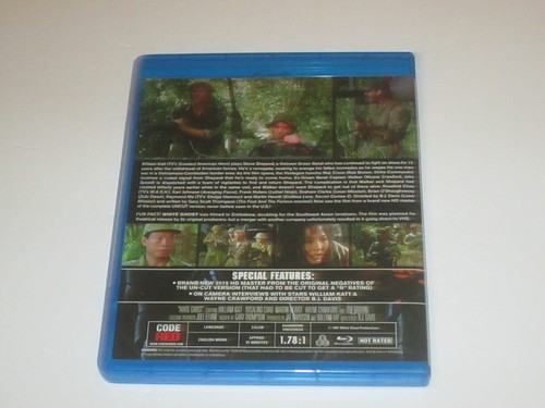 White Ghost (1988) Blu-ray Code Red Uncut Version - Picture 2 of 2