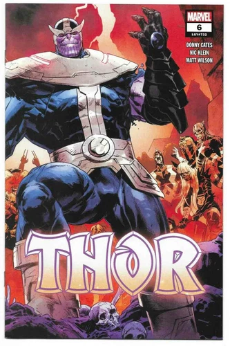THOR #6 2ND PRINT VARIANT THANOS BLACK WINTER GALACTUS DONNY CATES Key