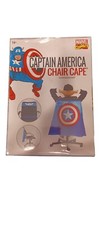 Classic Captain America Chair Cape, New In Box; Great Holiday Stocking Stuffer 