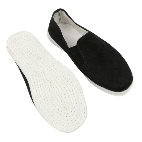 Mens Adults Martial Arts Karat Kung Fu Shoes Slippers Tai Chi Pumps Cotto NEW - Picture 9 of 20