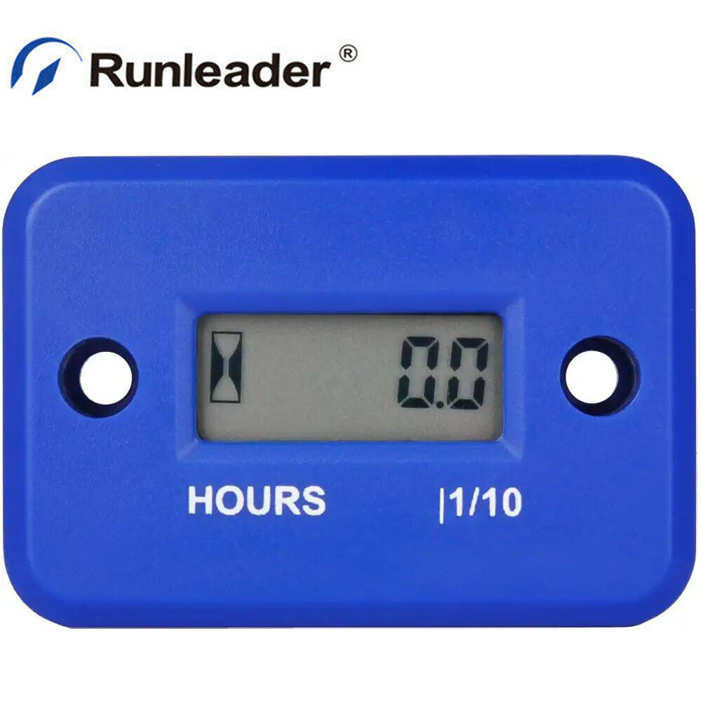 Inductive Maintenance Hour Meter Small Gas Engine Waterproof For Lawn Mower ATV