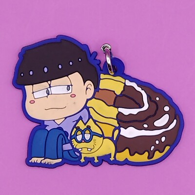 Osomatsu-san Gummi Schlüsselanhänger Ichimatsu Promo Manga Anime Film Japan s...
