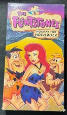 The Flintstones: Hooray for Hollyrock (VHS, 1994) Hanna-Barbera Good Condition