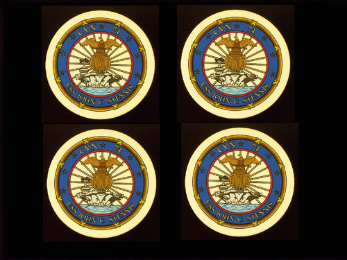 USS JOHN C STENNIS CVN 74 Untersetzer Militär USN U S Navy - Bild 5 von 7