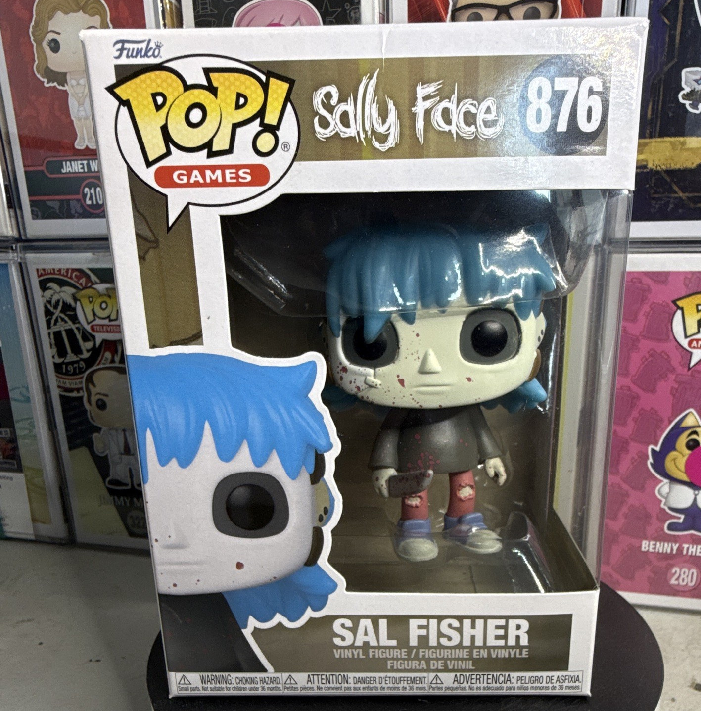 Funko Pop! Games Sally Face Sal Fisher Standard Vinyl Figure #876