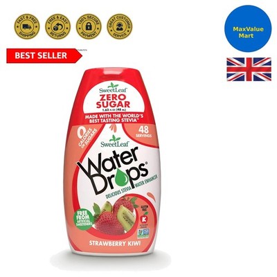 Essential 48ml Wassertropfen mit Erdbeer- & Kiwi-Geschmack - Feuchtigkeit für unterwegs