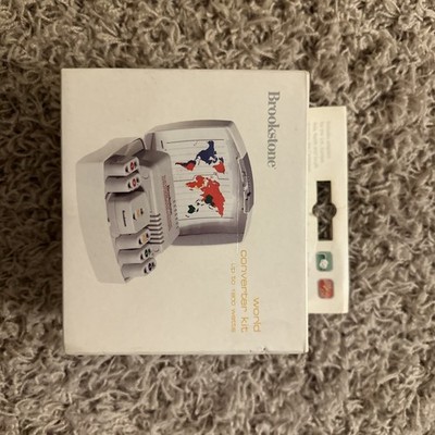 Brookstone World Converter Kit Travel Adapter Kit