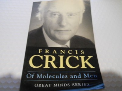 Of Molecules and Men by Francis Crick 2004 Paperback Great Minds Series AZ