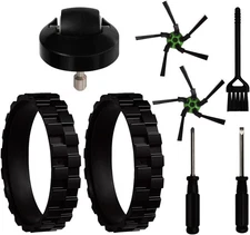 Tires Replacement for iRobot Roomba s9 9150 s9 s9 Plus 9550 S Series Front