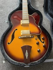 2008 Ibanez Artcore Custom AF105-VB-12-01 electric guitar hollow body jazz OHSC