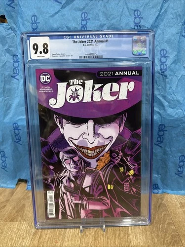 The Joker 2021 Annual #1 (DC Comics, January 2022) Cgc 9.8 Graded Comic