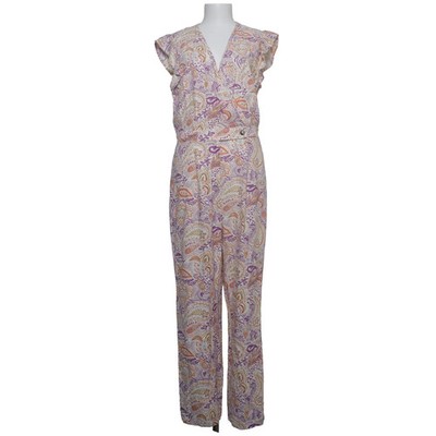 Sissy-Boy, Jumpsuit, Größe: L, Jumpsuit Berkeley Bigflower, Weiß/Mehrfarbig #7e7
