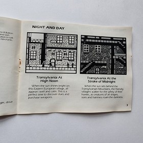 Castlevania II 2 Simon's Quest Manuale Istruzioni SOLO Nintendo NES 