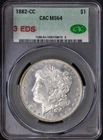 1882-CC VAM-3 EDS CACG MS64 Morgan Silver Dollar - 90% Silver