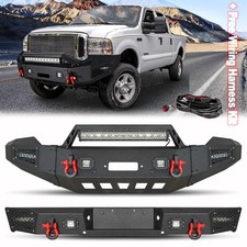Off-road Fits 2011-2016 Ford F250 F350 F450 F550 Super Duty Front Rear Bumper Off-road Fits 2011-2016 Ford F250 F350 F450 F550 Super Duty Front Rear Bumper