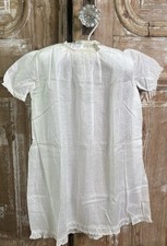 VTG Better Brand Infant White Cotton Gown/Lace/Victorian/Christening/Baptism/0