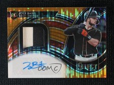 2021 Panini Select Rookie Jersey Orange Pulsar Prizm 3/20 Joey Bart Auto x3x