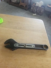 Quali-Kraft - 1" Adjustable Crescent & 3/4" Box End Wrench - 8" - Vintage