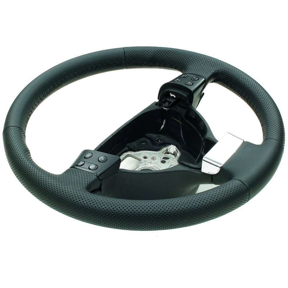 VW Golf  5 V Touran Tiguan Passat 3C Jetta EOS Leder Lenkrad neu bezogen - Bild 3 von 3