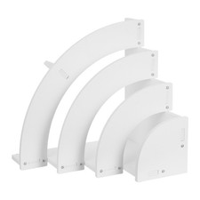 Doll Triangle Display Stand Toy Curved Multi-tier Shelf Corner Rack