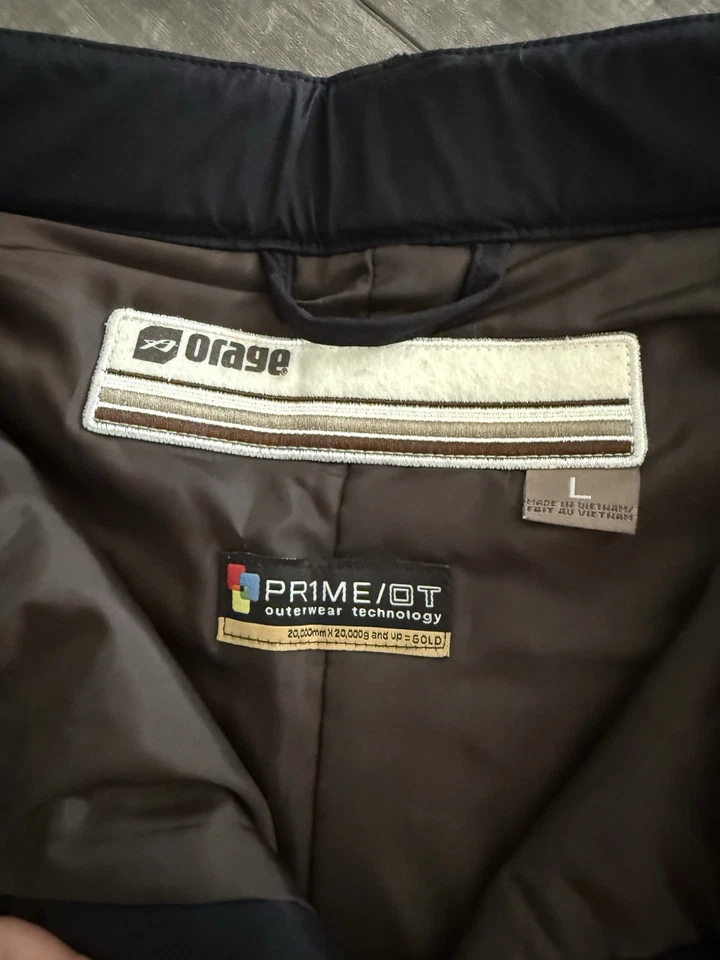 Женские лыжные штаны Orage водонепроницаемые и утепленные размер большой - Изображение 3 из 4