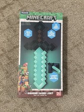 Minecraft Official Diamond Sword Light Decoration - New - Ships Fast 