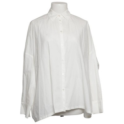 COS, Bluse, Größe: 34, Weiß, Baumwolle, Einfarbig, Damen #Fwb